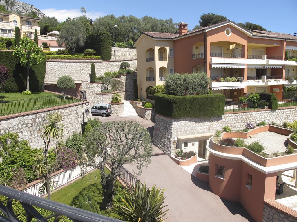 Sunny Panoramic Balcony Leilighet Èze Eksteriør bilde