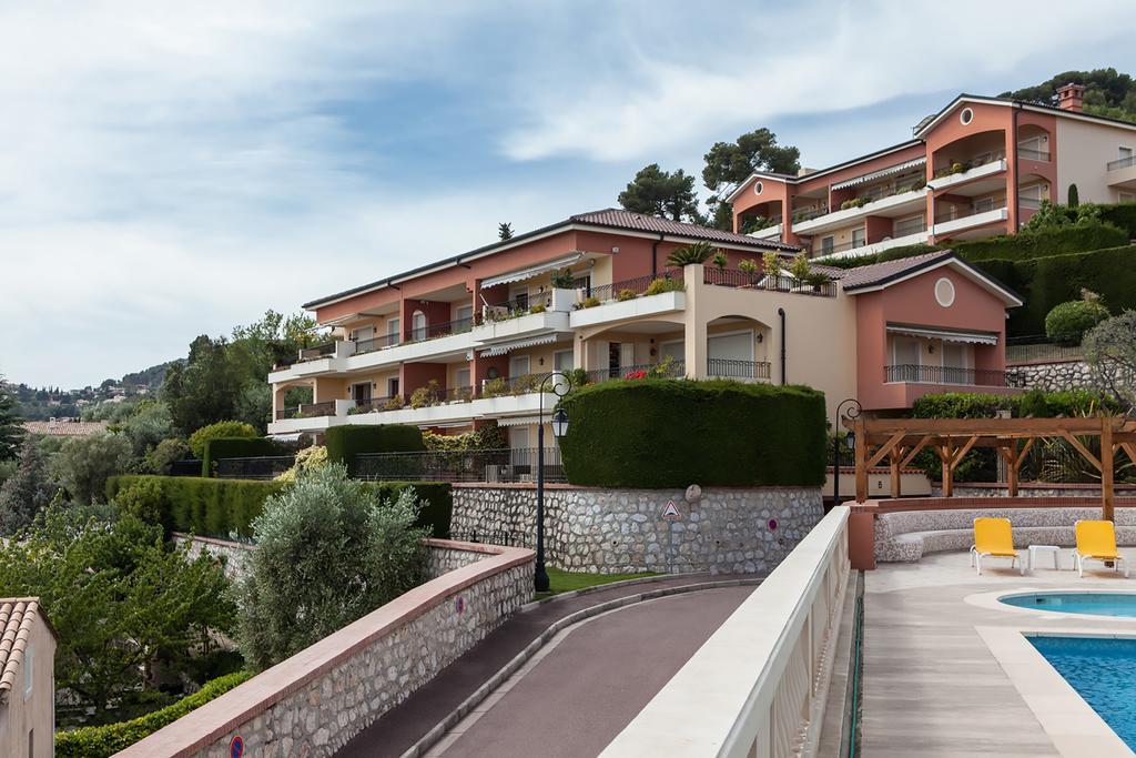 Sunny Panoramic Balcony Leilighet Èze Eksteriør bilde